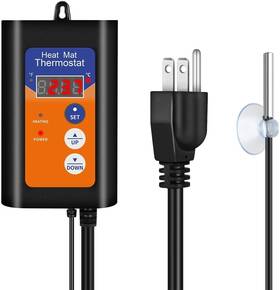 1000w Ipower 840166223383 Digital Heat Mat Thermostat Controller For Reptiles Breeding 8.3a