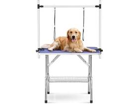 Ircpen 783296214619 42 Inch Pet Grooming Table Blue