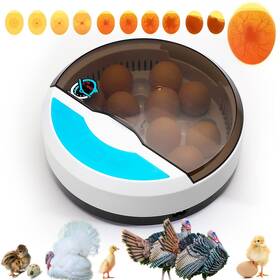 Ireerge 787942209479 Lreerge Egg Incubator With 9 Led Lighted Candle Tester And Temperatur