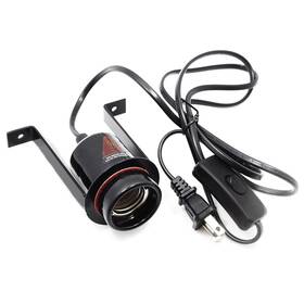 Iruizhe 728872220424 Reptile Ceramic Heat Lamp Holder Pet Heater Bracket No Bulb Included For Am