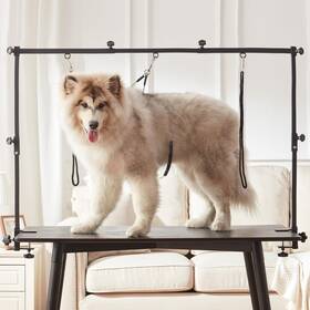 Ikdggrus2409bl02 Iveken Home Dog Grooming Table Arm Adjustable 33 Inch Height -47 Width