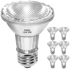Jaenmsa 414747692435 Par20 Flood 39w 120v Halogen Light Bulbs 6 Pcs Eco Bulb Wa