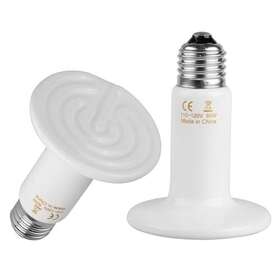 Jamgozoo 749753024078 150w Reptile Heat Lamp Ceramic Emitter For Reptiles Amphibian Chicken Do