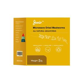 Janio 731052637400 Dried Mealworms 5 Lbs Meal Worms For Chickens 100% Natural N... Fast Ship