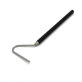 Jih 744337565947 Stainless Steel Extensible Snake Hook 39 Inch Retractable Reptile Pick