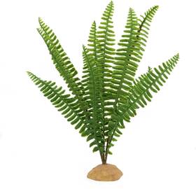 Jihaqua 313030146151 Fake Fern Plants Reptile Plastic Terrarium Decor Reptiles Amphibians T