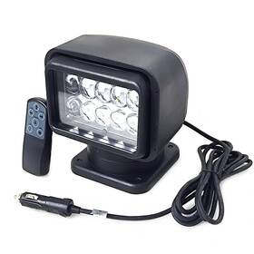 Jh116-50w Jiuhuan Led Search Light 7 Inch 50w 360 Degrees Rotating Remote Control 9-32v Super B Jh116-50w Jiuhuan Led Search Light 7 Inch 50w 360 Degrees Rotating Remote Control 9-32v Super B