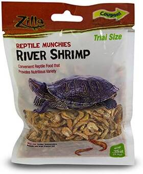 Pds-096316099562 Joshs Frogs 445037963981 Zilla Reptile Munchies River Shrimp .35 Ounces -