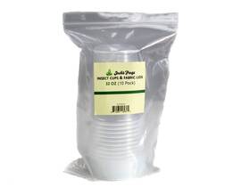 Joshs Frogs 810034582362 32 Oz Fruit Fly Cup And Fabric Lid - 10 Pack