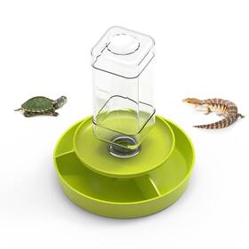 Journdream 644768636400 2 In1 Reptile Food Feeders Bowl Turtle Automatic Water Bearded Dragon