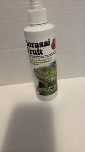 Jurassipet 843076061141 Jurassifruit Strawberry Scented Reptile Flavor 250ml