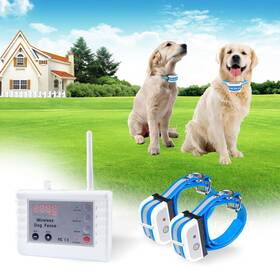 08-ln-m-3-2c Justpet Dog Wireless Fence Pet Electric Two Way Signal Container System Display Batt