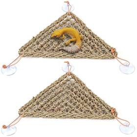Kathson 756171332357 Reptile Lizard Bearded Dragon Hammock Lounger Hermit Crab Climbing To