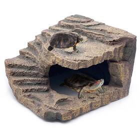 Gf0227 Kathson Turtles Basking Platform Tortoise Resting Terrace Climbing Ramp Resin Dock Ta