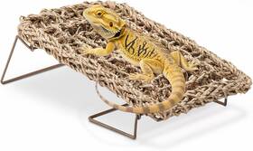 Kiidas 445045944903 Bearded Dragon Hammock - Reptile Bed Tank Accessories With Collapsible Metal Leg