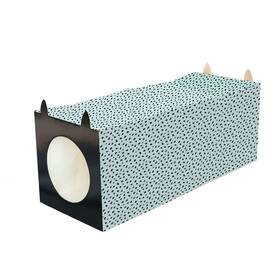 22128775 Kitty City Paper Bag Scratchers For Cats Blue Tunnel Scratcher