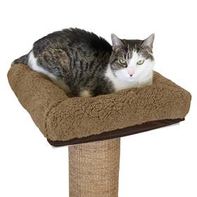 Cm-10092 Kitty City Sisal Post Scratcher Perch Platform