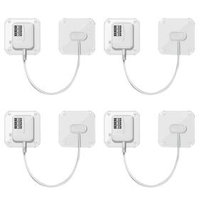 Mms2-04 Kizzhisi Refrigerator Lock 4 Pack Heavy Duty Combination Fridge For C