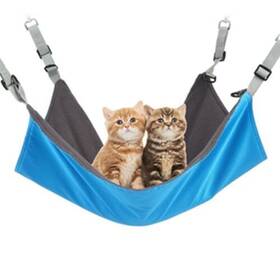 Kjuyt 789481467358 Hanging Cat Hammock Indoor Cats Pet For Cage Bed Adjustable B