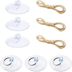 Knana-016 Knana 711181660890 6pcs Suction Cups For Reptile Terrarium - Replacement Hammock Suct