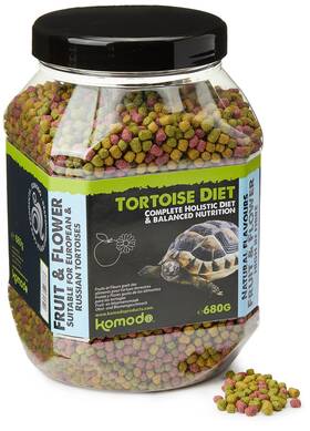 U45333 Komodo Complete Holistic Tortoise Diet Fruit And Flower 680 G U45333 Komodo Complete Holistic Tortoise Diet Fruit And Flower 680 G