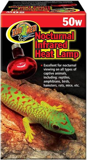 Rs50 Laboratories 313099136186 Nocturnal Infrared Heat Lamp 50 Watts