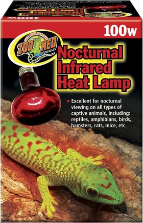 Rs-100 Laboratories 445029536599 Nocturnal Infrared Heat Lamp 100 Watts