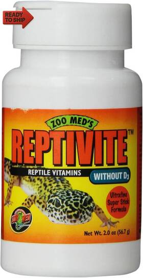 A352 Laboratories Reptivite Without Vitamin D3 2-ounce Black