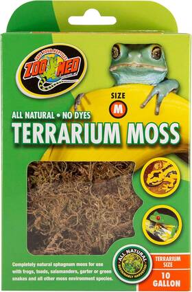 Cf2m Laboratories All Natural Reptile Terrarium Moss Substrate Bedding Frogs Geckos Habitat