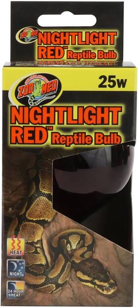 25024 Laboratories Inc. Nightlight Red Reptile Bulb 25 Watts