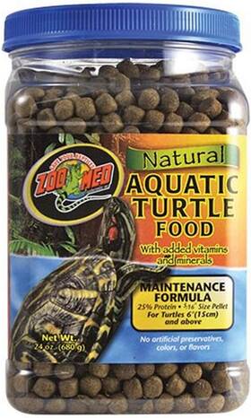 Zm112 Laboratories Natural Aquatic Turtle Food Maintenance Formula 24-ounce