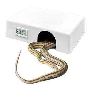 Box-01 Lagincig 749565736763 Large Reptile Hide Box With Front Thermometer/hygrometer - Ideal Humidity She