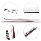 Lbl-ibrav-16731 Lbl-k08qd-16730 Lebeila Long Tweezers Inch Stainless Steel Set Straight And Curved