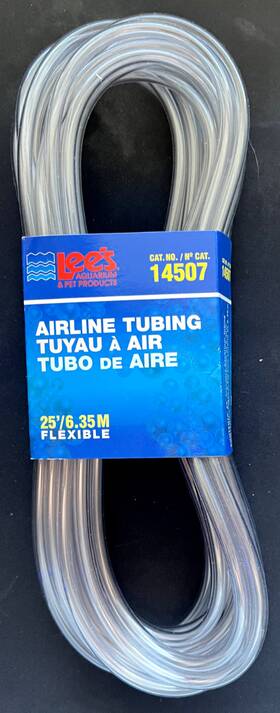 14507 Lees Airline Tubing 25ft Long Tube .165 Internal Diameter