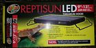 Lf-80 Reptisun Zoo Med New Led 9 13 Terrarium Hood High Output