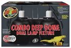 Lf25 Zoo Med Dual Lamp Fixture Combo Deep Dome Multiple Configurations Day Night Time 611102245710