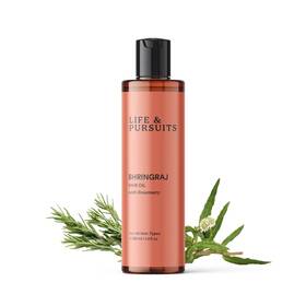 Life & Pursuits 908008460081 And Bhringraj Hair Growth Oil 6.8 Fl Oz Natural Ayurveda Scalp T