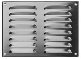 2619al Lirast 8x6 Vent Cover With Mesh - Aluminum Ac Ventilation Register For Outdoor And I