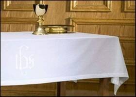 Md041 Living Grace Altar Frontal 65% Poly 35% Cot
