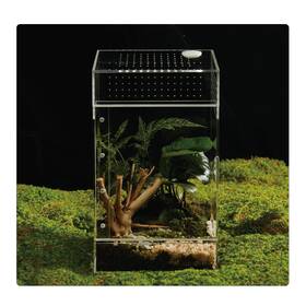 Liz Qnnaly 797505233094 Acrylic Terrarium For Reptiles And Spiders Small/medium/large Leak-proof Encl