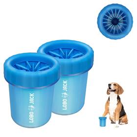 Gr-zs73-s0sx Lobojack Dog Paw Cleaner Portable Pet Cleaning 360 Silicone Washer Cup For Small An