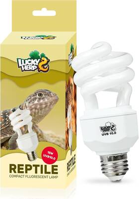 Lucky Herp 705354017123 Uva Uvb Reptile Light 10.0 Desert 150 Compact Fluorescent Lamp