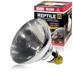 Lucky Herp 795042673175 100 Watt Uva Uvb Full Spectrum Vapor Heat Lamp Bulb High Intensity Self-ball
