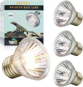 Adpd4fbl3p2g4 Lucky Herp 4 Pack 25w Uva Uvb Reptile Light Bulbs Heat Lamp For Reptiles