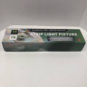 Lk-t8lf15wus Lucky Herp T8 Reptile Light Fixture Combo Kit 15w Uvb Uva