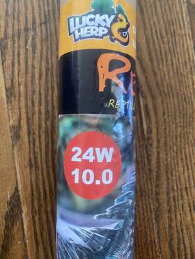 T5fl2410us2p Lucky Herp T5 Light Desert Terrarium Uvb 10.0 -2pack- 24w