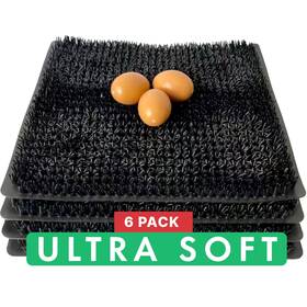 Lumeram 745010474026 6x Ultra Soft Washable Chicken Nesting Pads - Premium Food Grade Mats 100% B