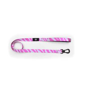 Luneez 850082775248 Premium Dog Leash Blue And Yellow Striped Pattern 48 X 0.8 Inches Small/me