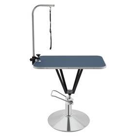 Lunumaos 769092569412 Hydraulic Pet Grooming Table With Adjustable Arms 360 Degree Top Swive
