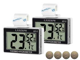 Lxszrph 778469590164 Reptile Thermometer Hygrometer Hd Lcd Tank Digital With H